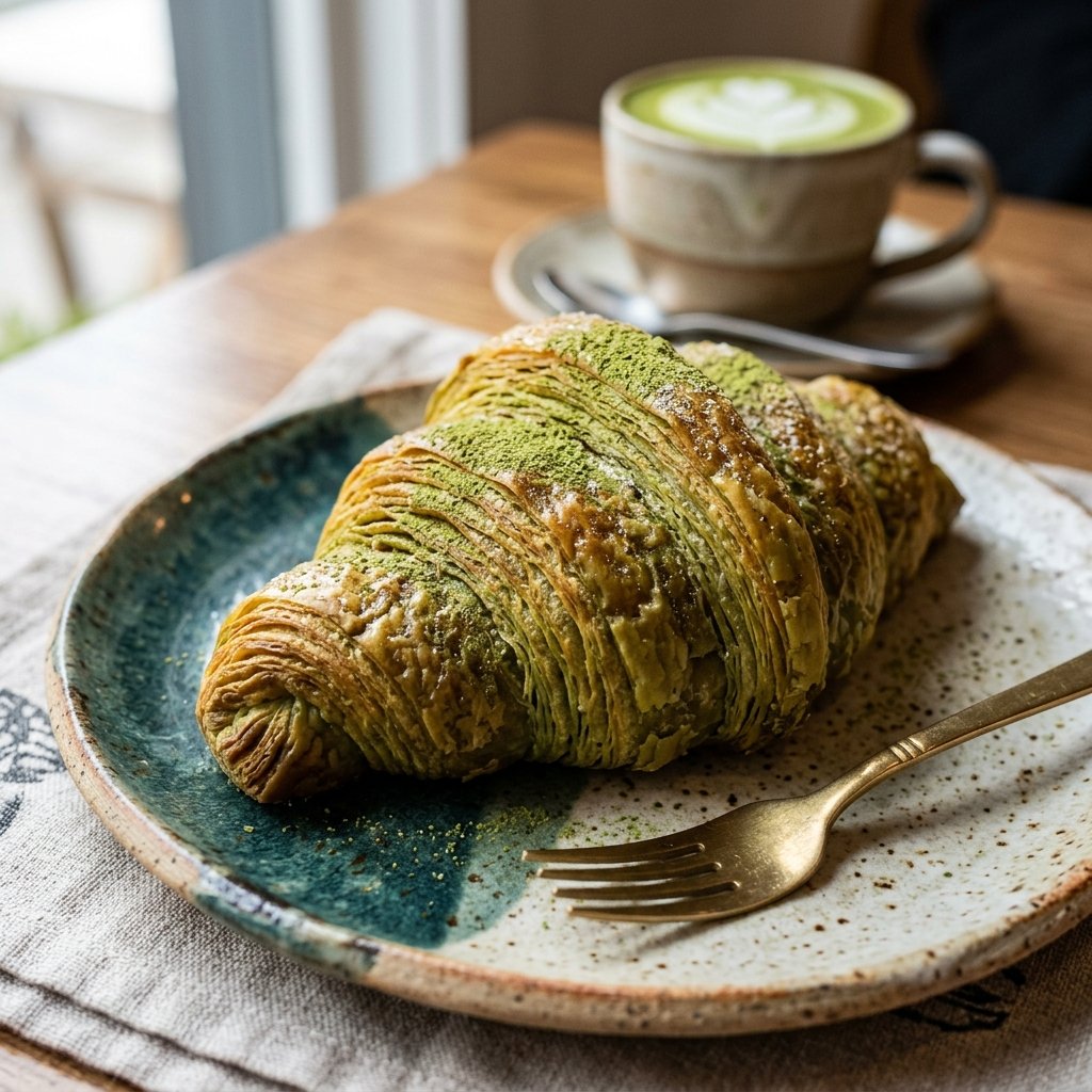 Matcha Croissant